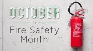 October is Fire Safety Month